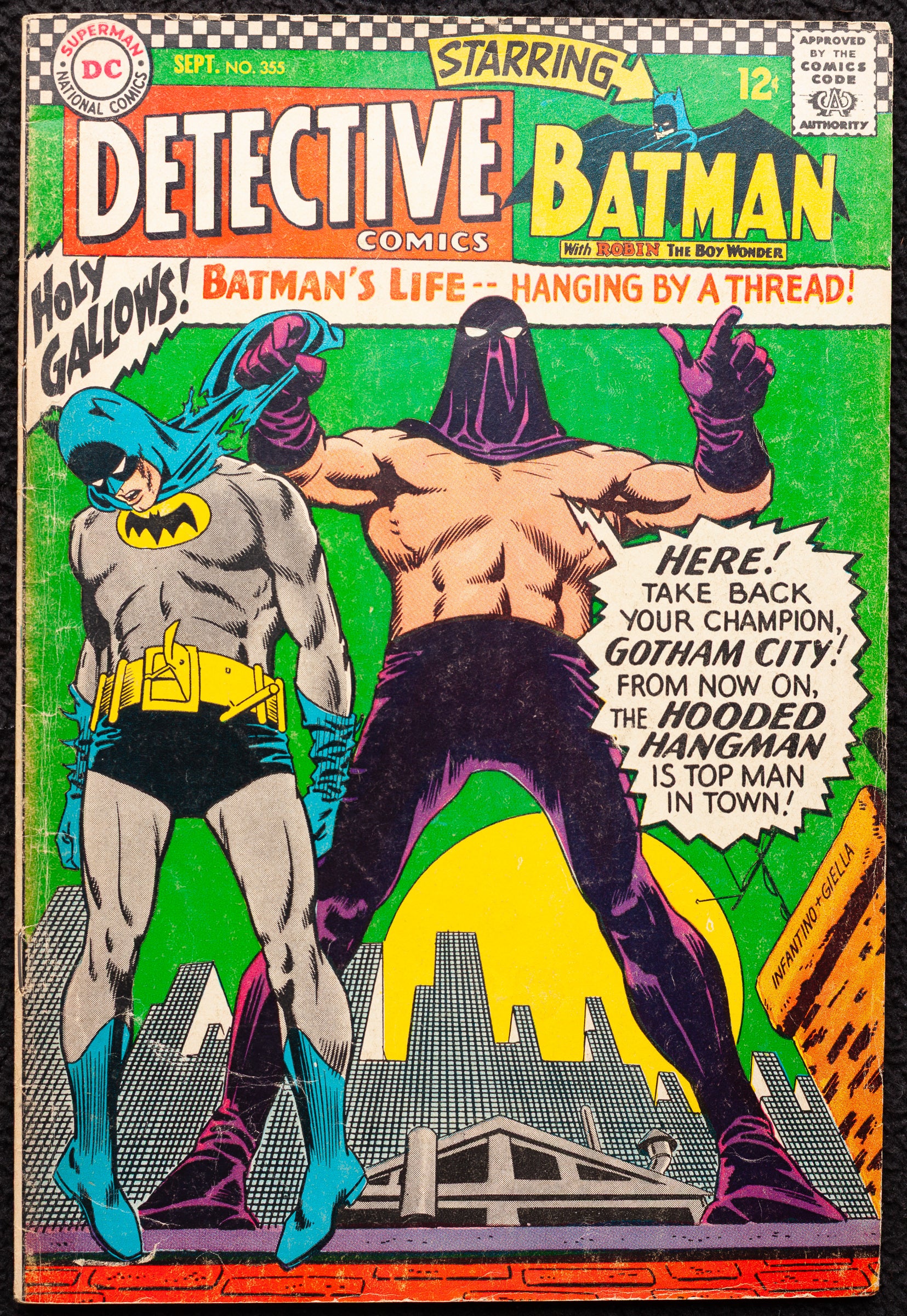 Batman's Detective Comics Vol. 1, Issue #355 KEY – Comic Dogz