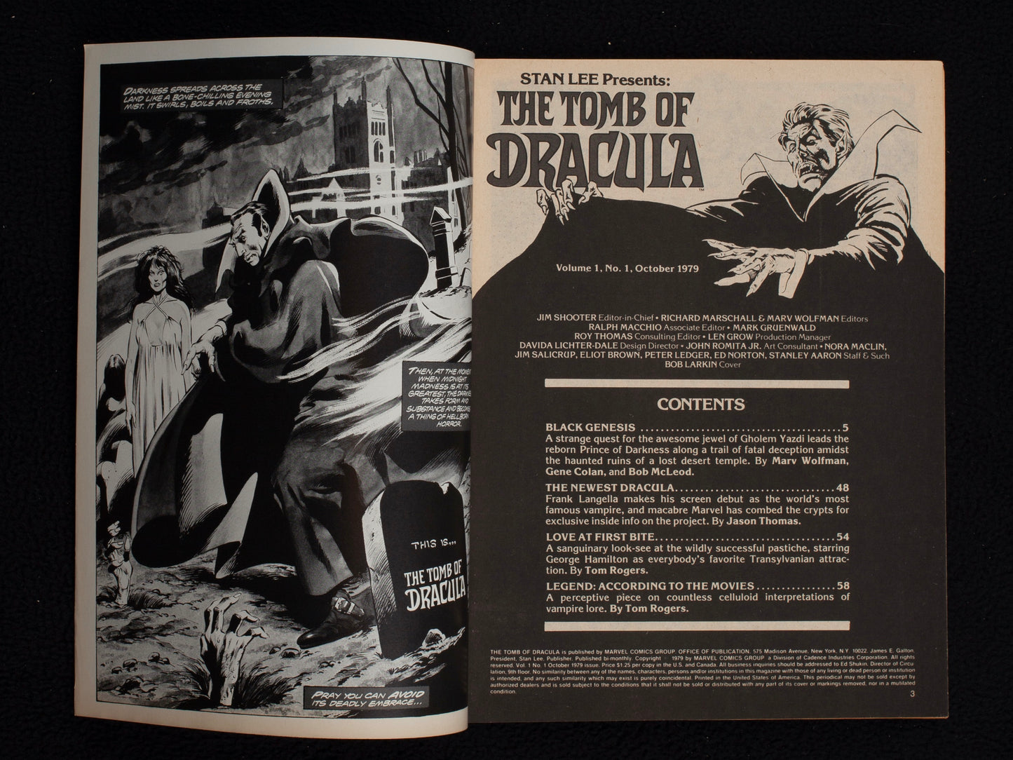 The Tomb of Dracula #1, Vol 2