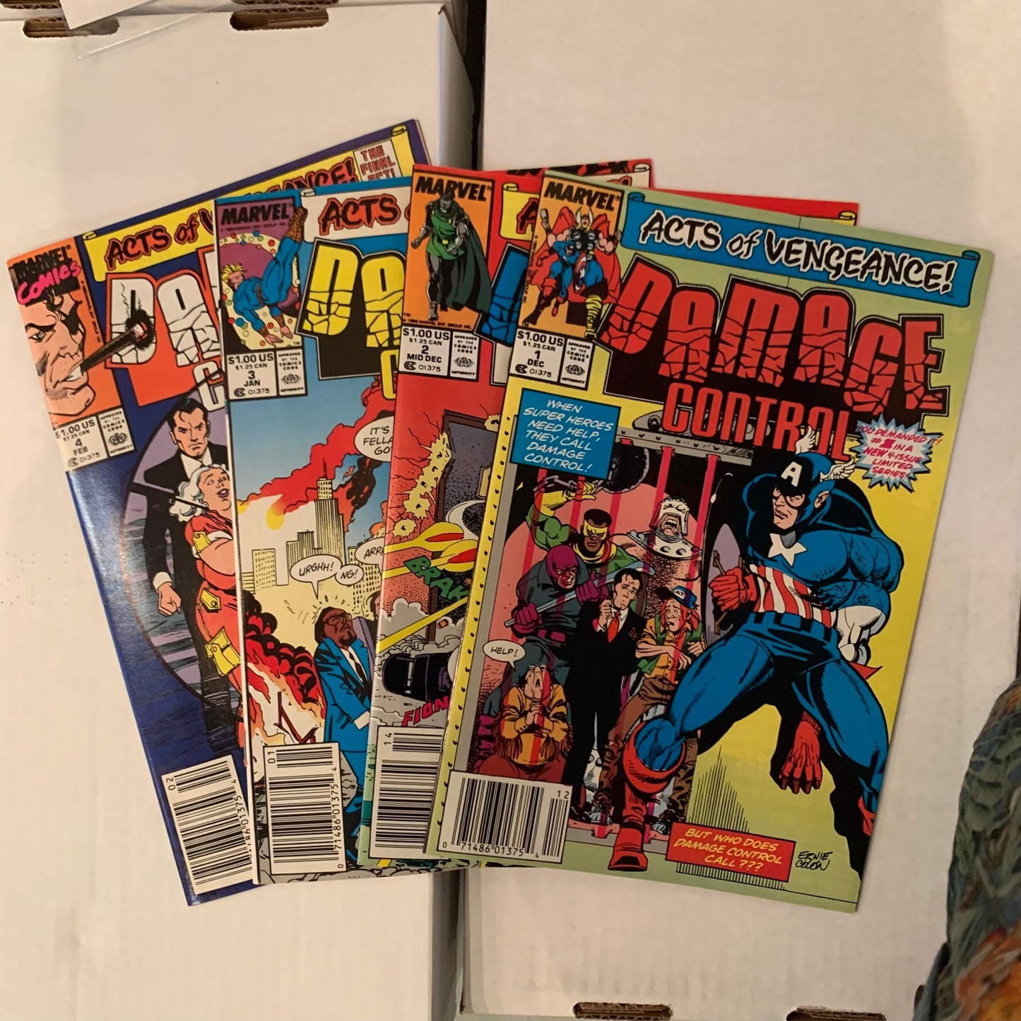 Damage Control, vol. 2, #1-4