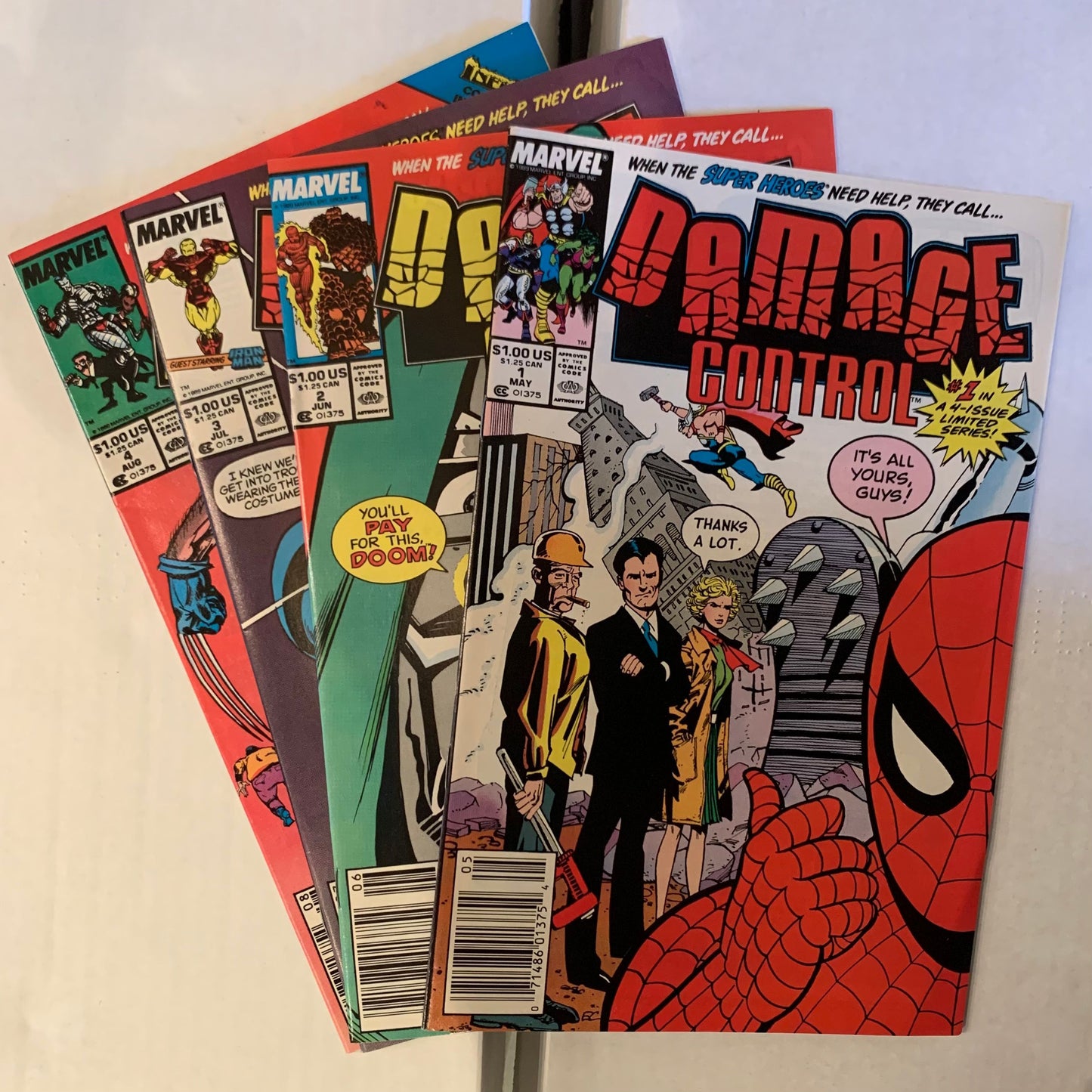 Damage Control, vol. 1, #1-4